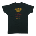 1990 Agnostic Front Blind Justice No Justice Just Us Tour Shirt