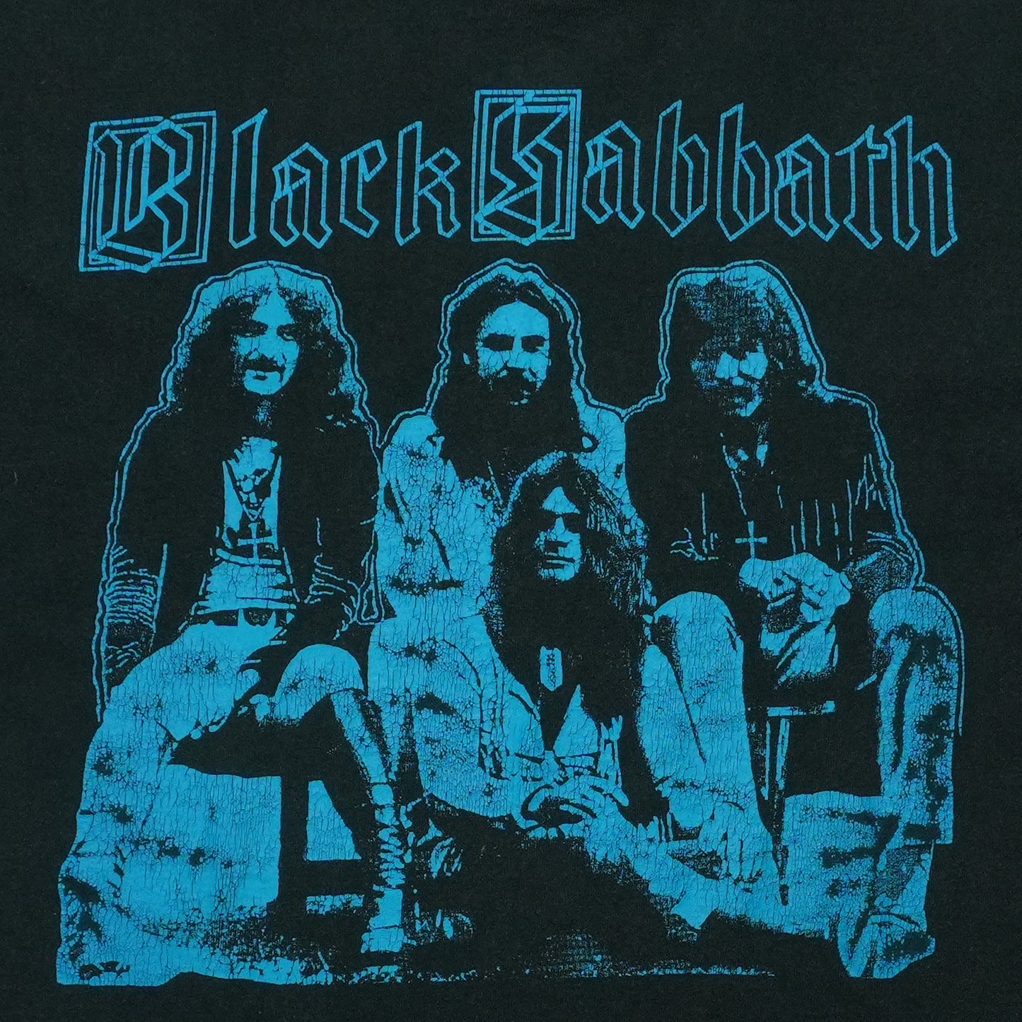 1990s Black Sabbath 666 Band Photo Shirt
