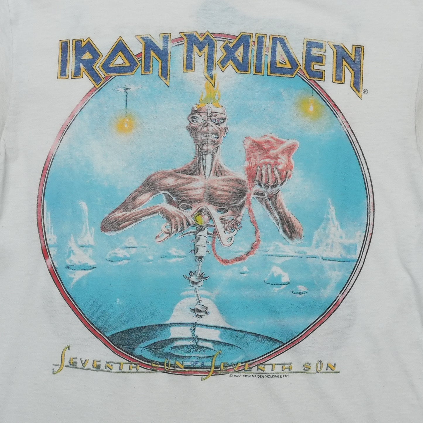 1988 Iron Maiden Seventh Son Of A Seventh Son Shirt