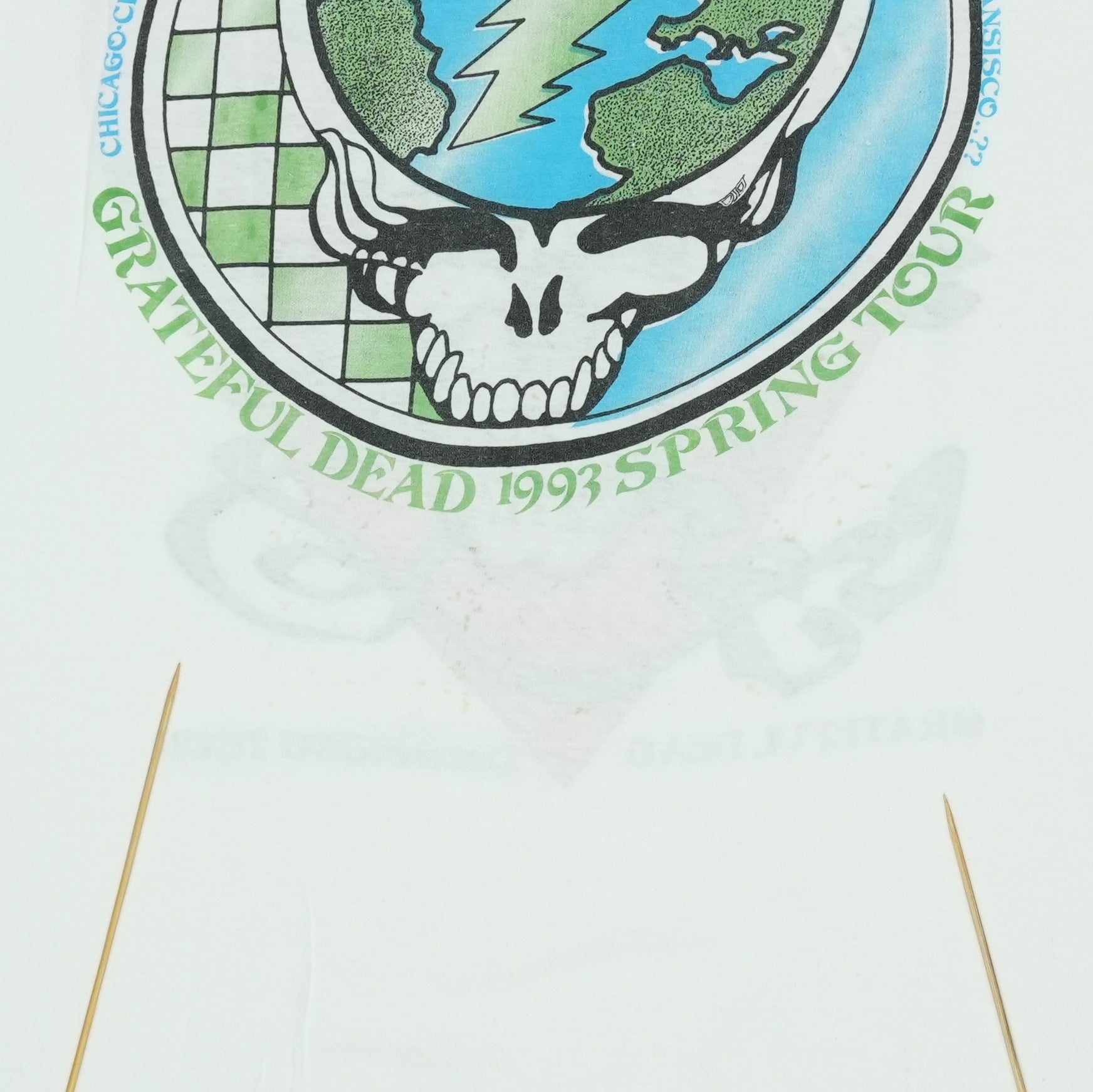 1993 Grateful Dead Spring Tour Shirt | Authentic Vintage Tee