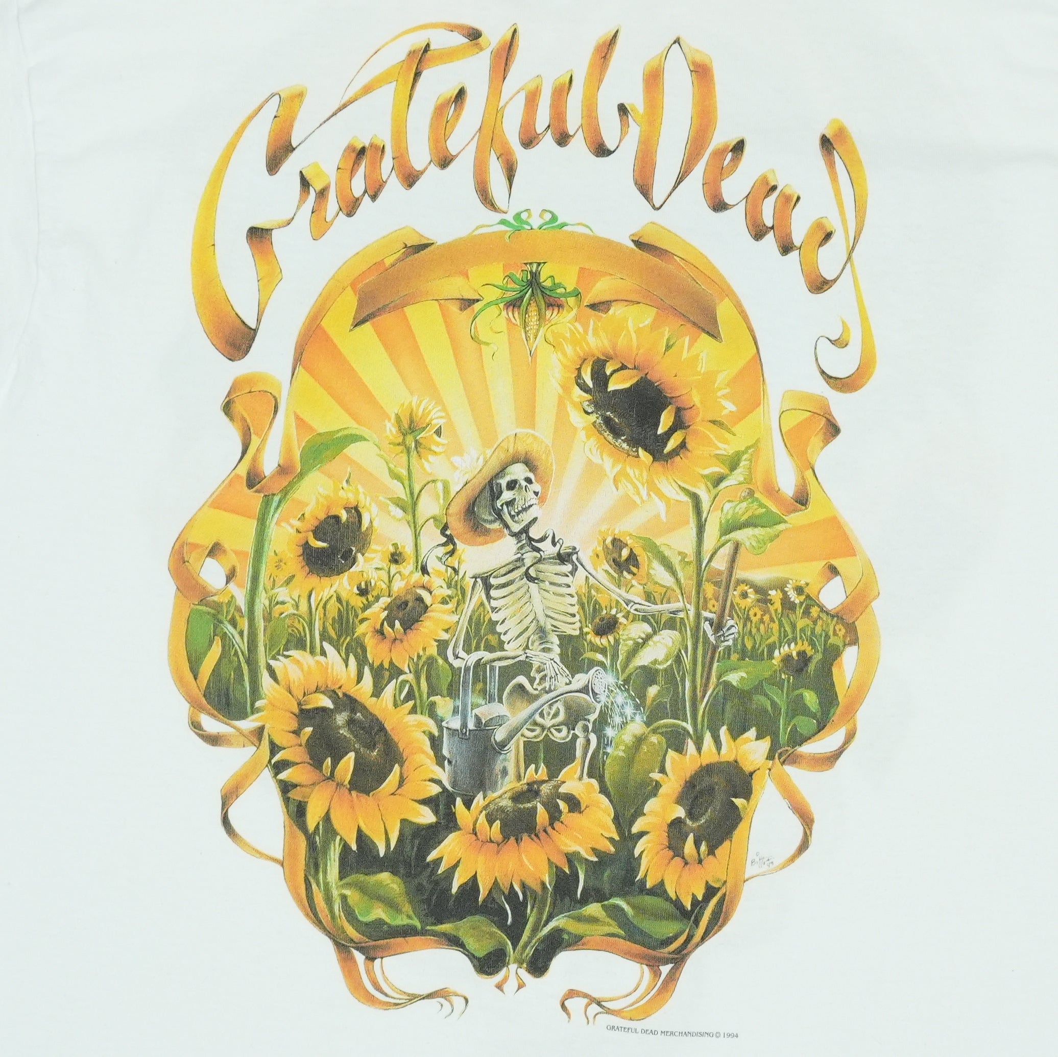 1994 Grateful Dead Sunflower Tour Shirt | Authentic Vintage Tee