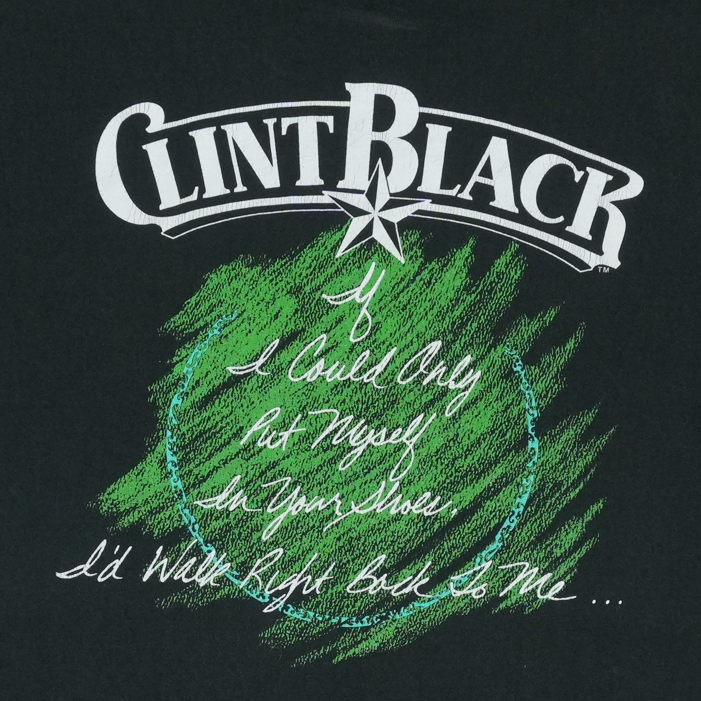 1991 Clint Black Put Yourself In My Shoes Shirt