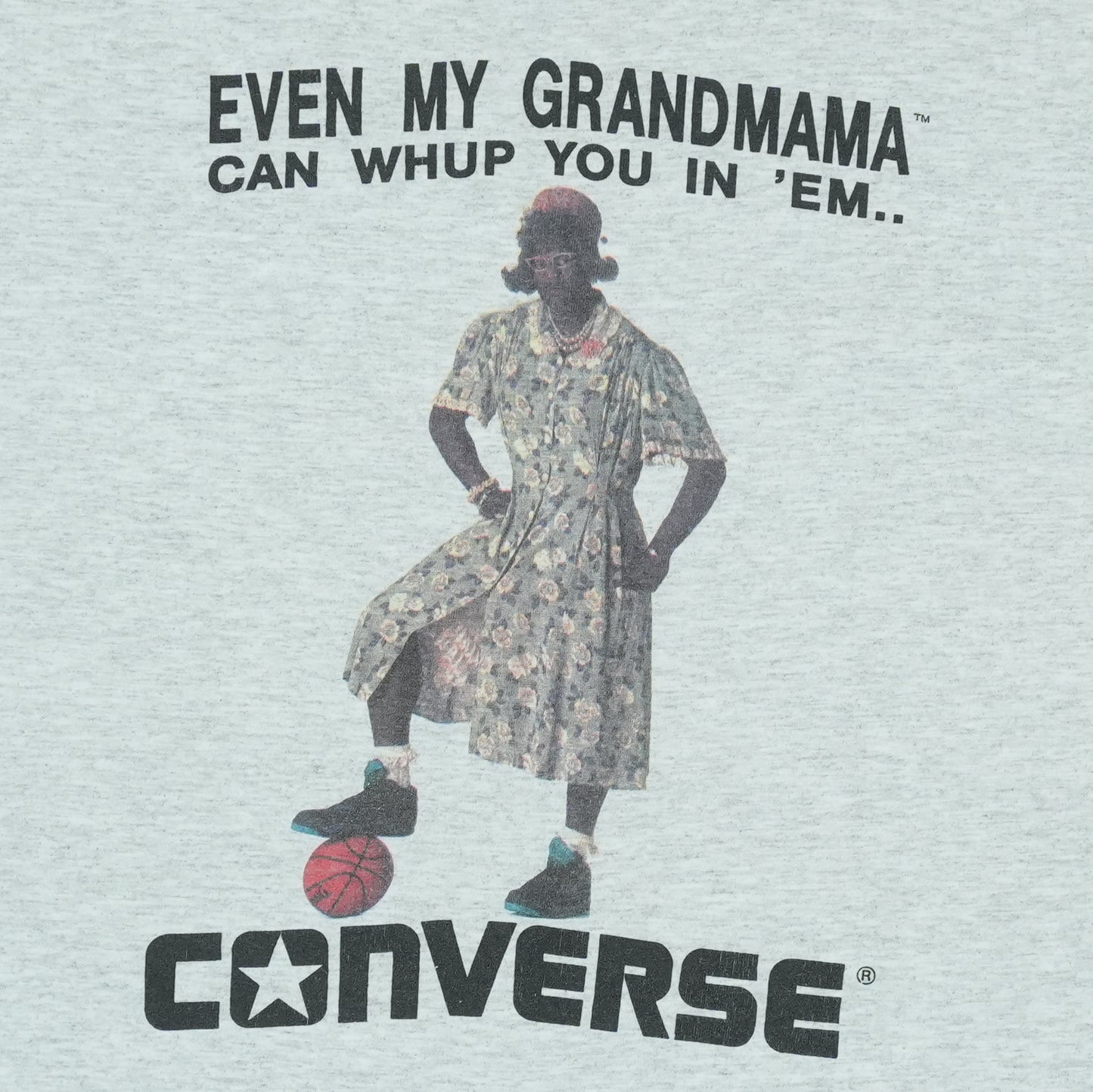 1990s Larry Johnson Grand Mama Converse Shirt