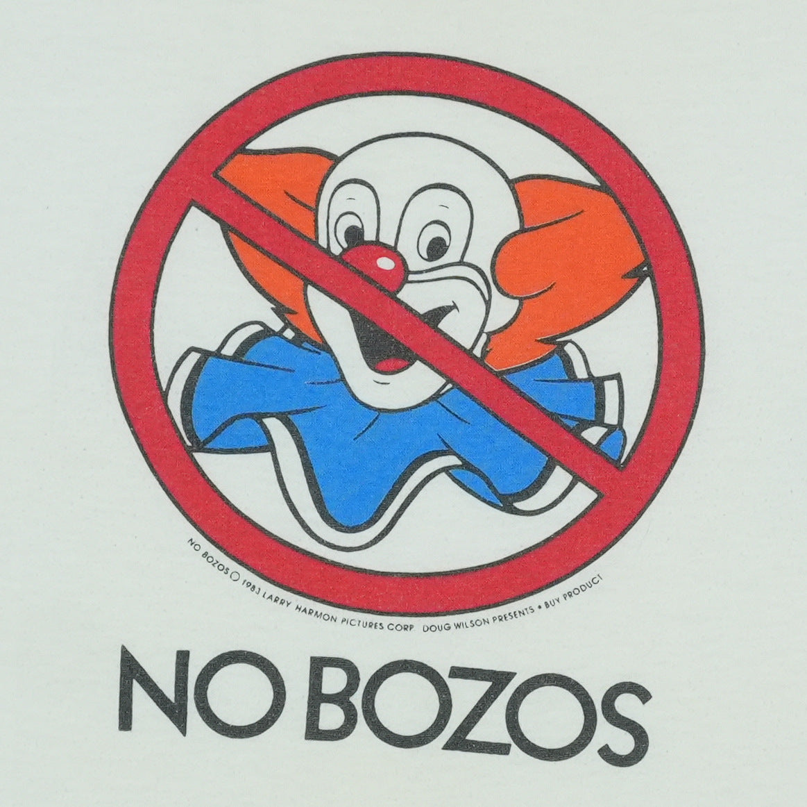 1983 No Bozos Shirt