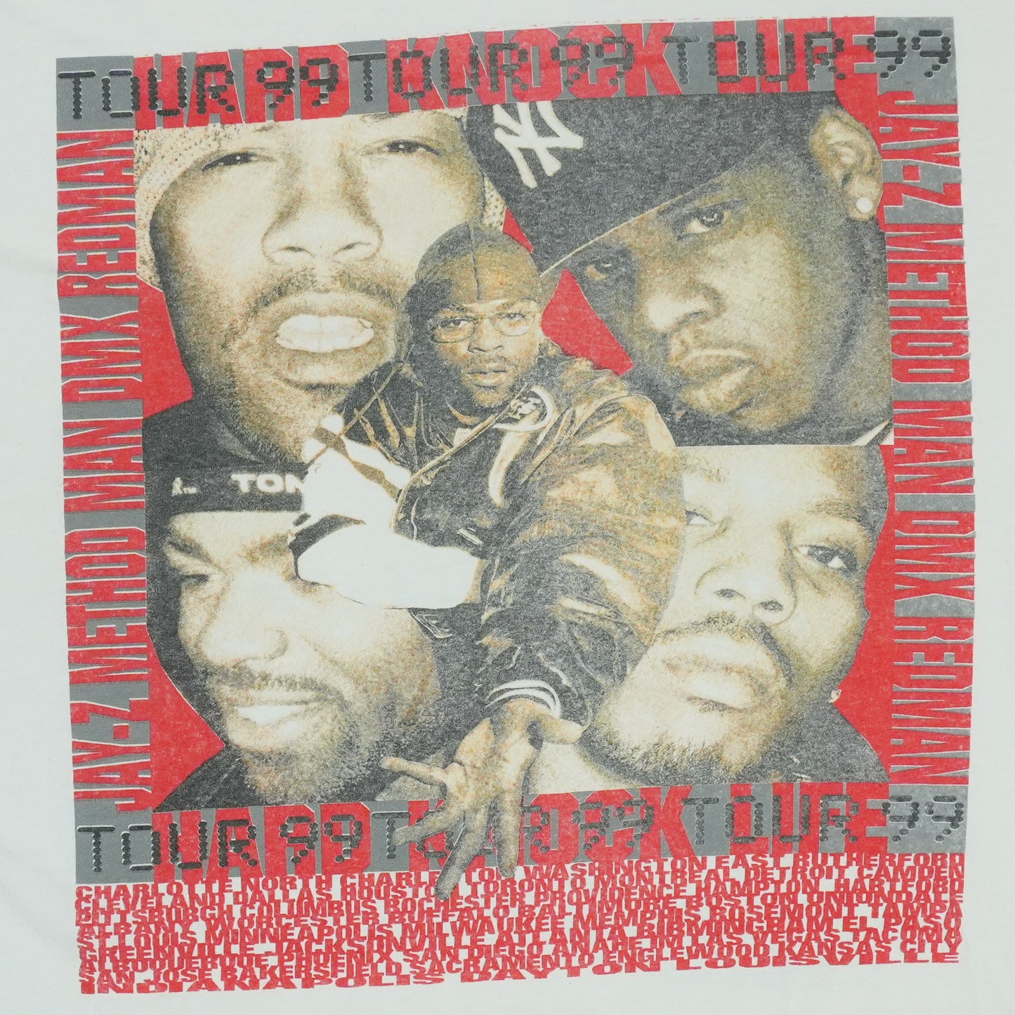 1999 Jay-Z & DMX Tour Shirt