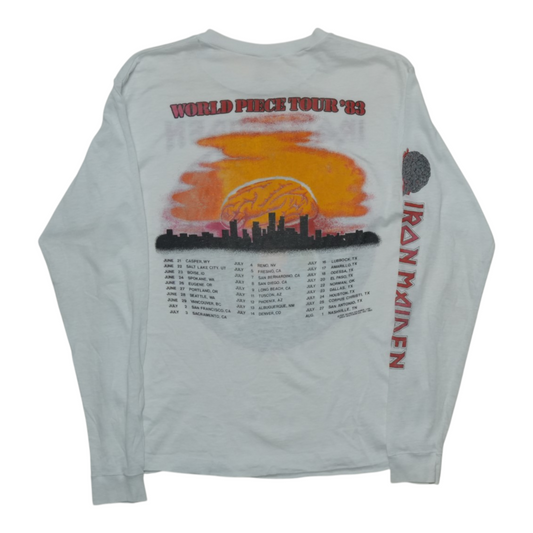 1983 Iron Maiden World Peace Long Sleeve Shirt