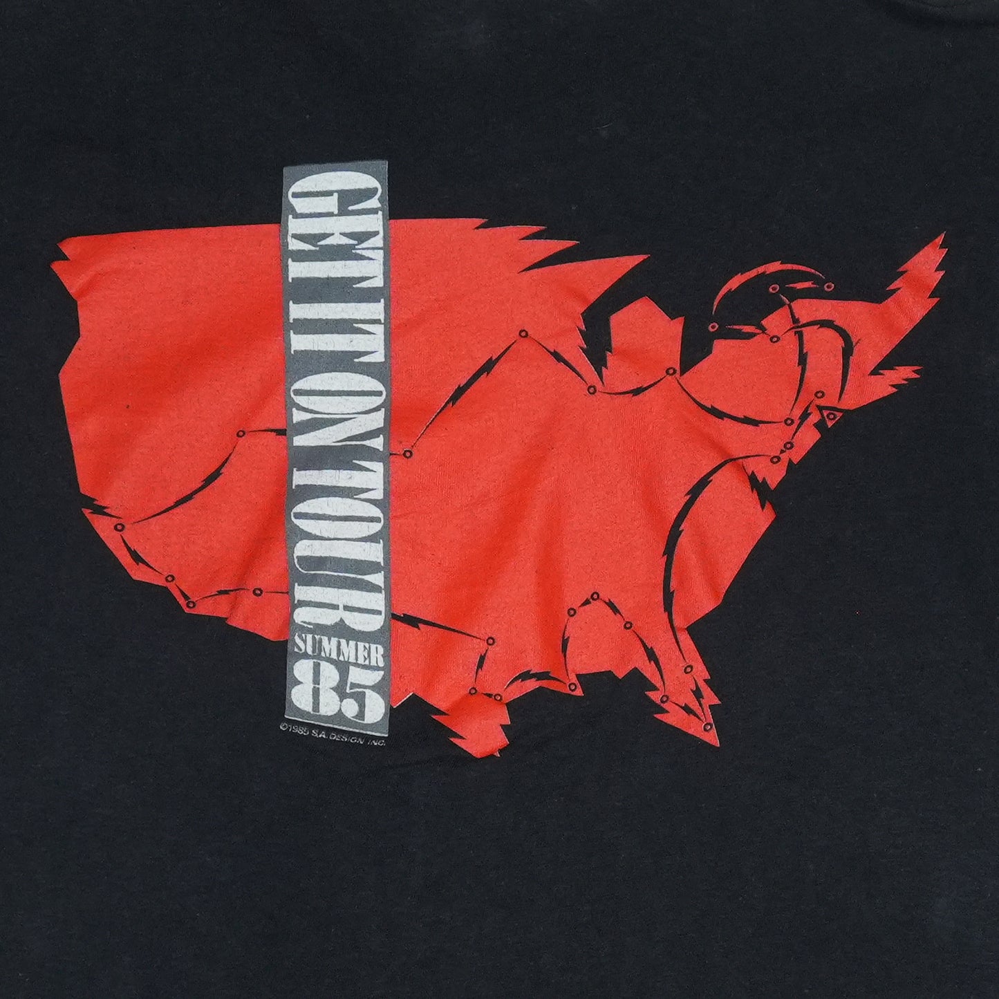 1985 Power Station Get It On Tour Shirt