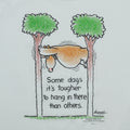 1990s Hang In There Horse Cartoon Shirt