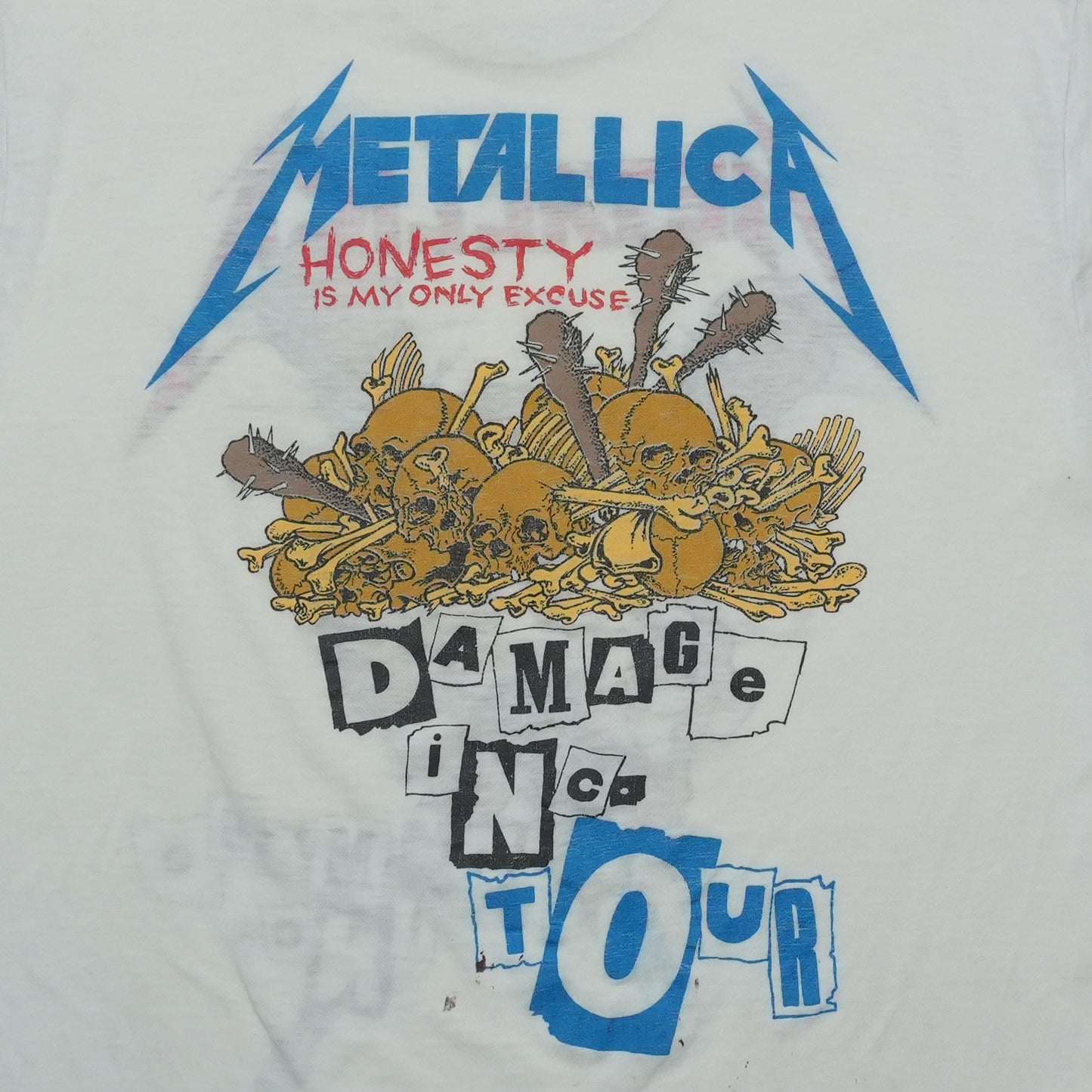 1980s Metallica Damage Inc Shirt