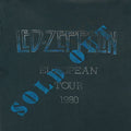 1980 Led Zeppelin European Tour Shirt