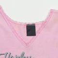 1989 Harley Davidson Avon New York Pink Crop Top
