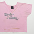1989 Harley Davidson Avon New York Pink Crop Top