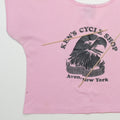 1989 Harley Davidson Avon New York Pink Crop Top