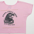 1989 Harley Davidson Avon New York Pink Crop Top