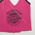 1990s Harley Davidson West Los Angeles Pink Tank Top