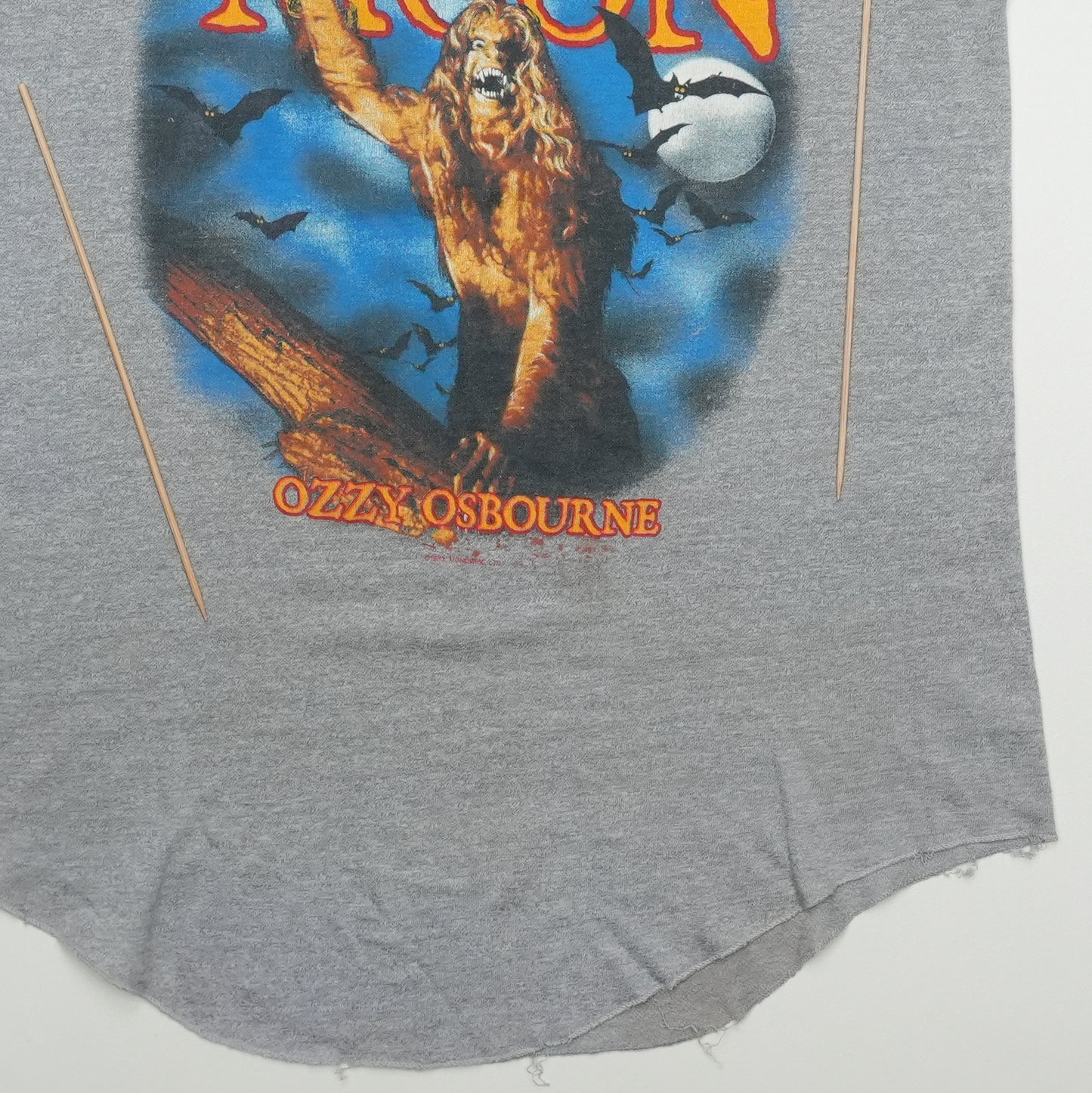 1984 Ozzy Osbourne Bark at the Moon Tour Jersey