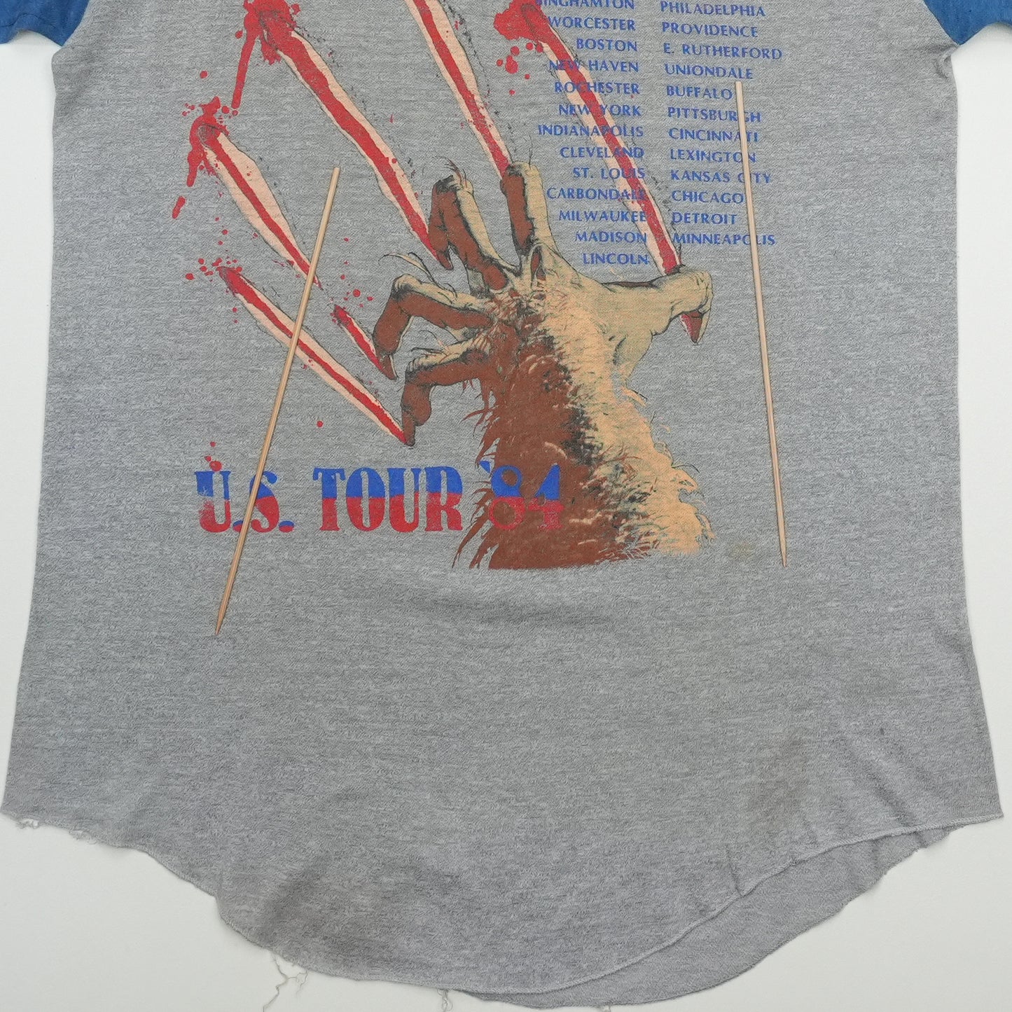 1984 Ozzy Osbourne Bark at the Moon Tour Jersey