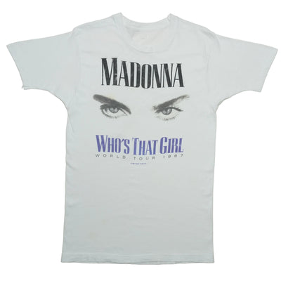 1987 Madonna Who's That Girl World Tour Shirt