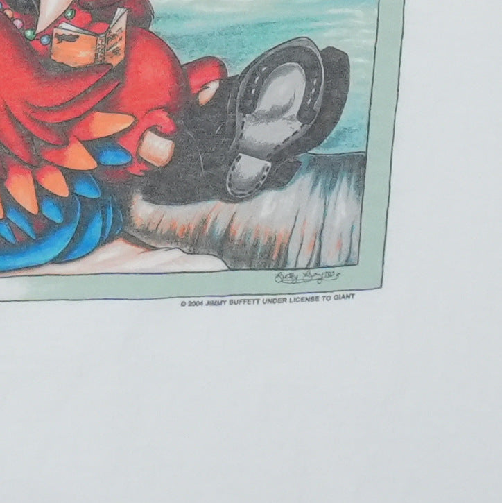 2004 Jimmy Buffett License To Chill Tour Shirt