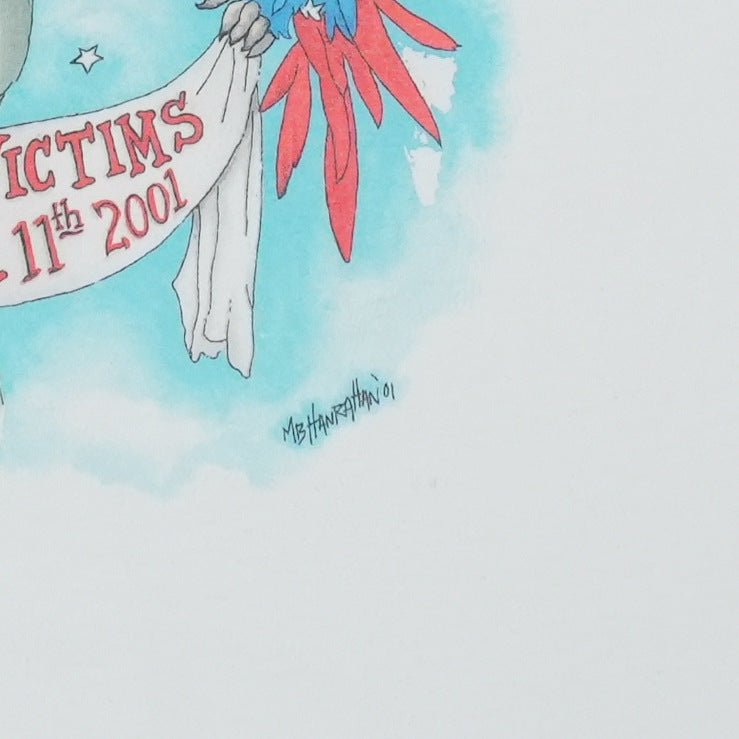 2001 Jimmy Buffett September 11th Benefit Concert Shirt