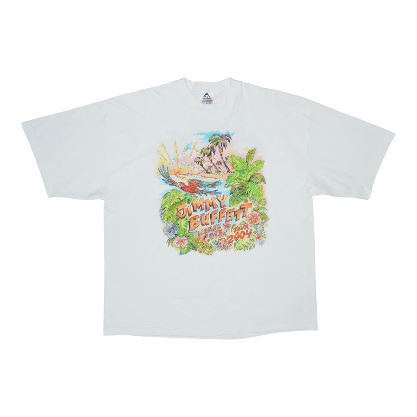 2004 Jimmy Buffett License To Chill Tour Shirt