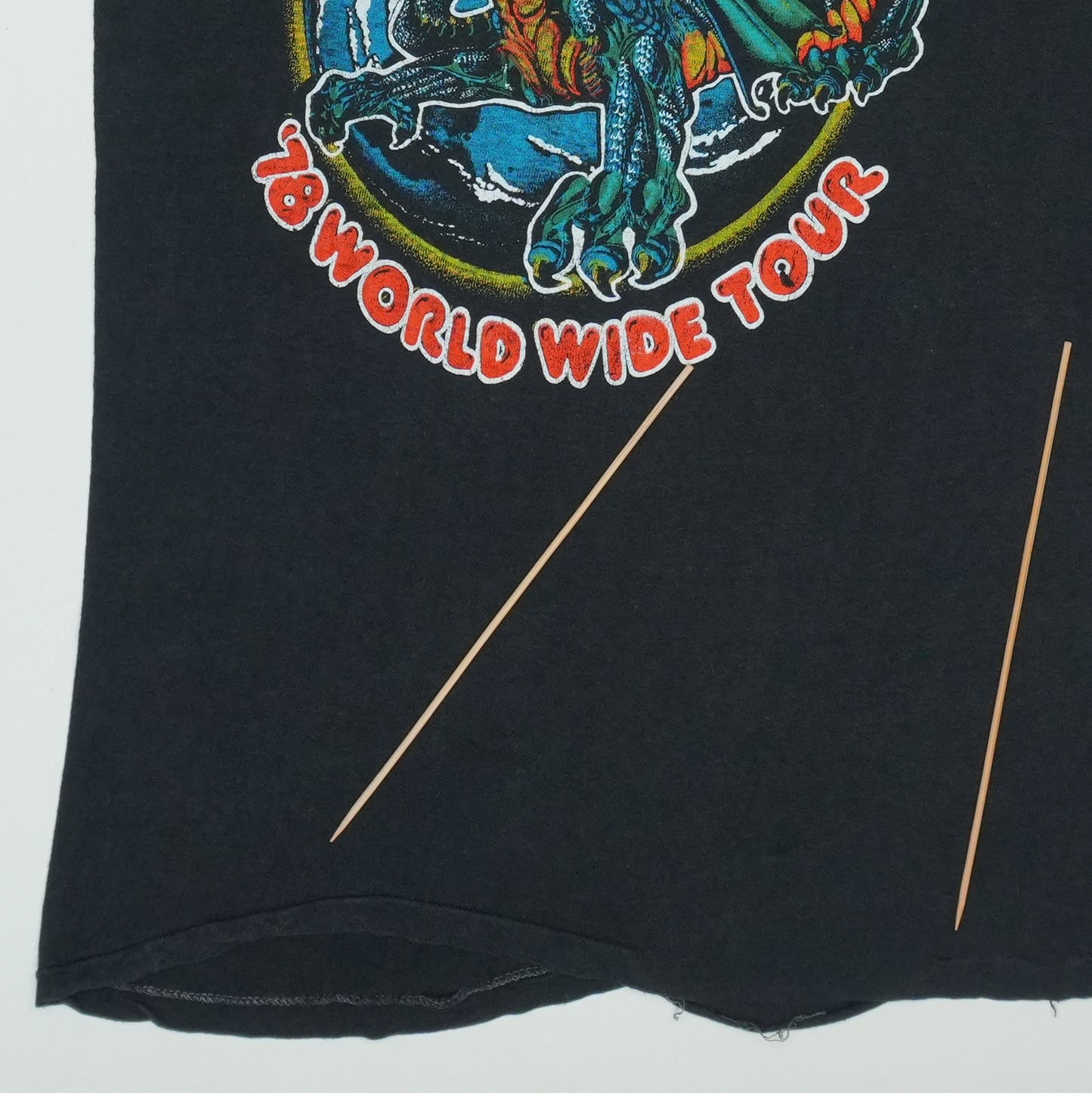 1978 Rolling Stones World Tour Shirt