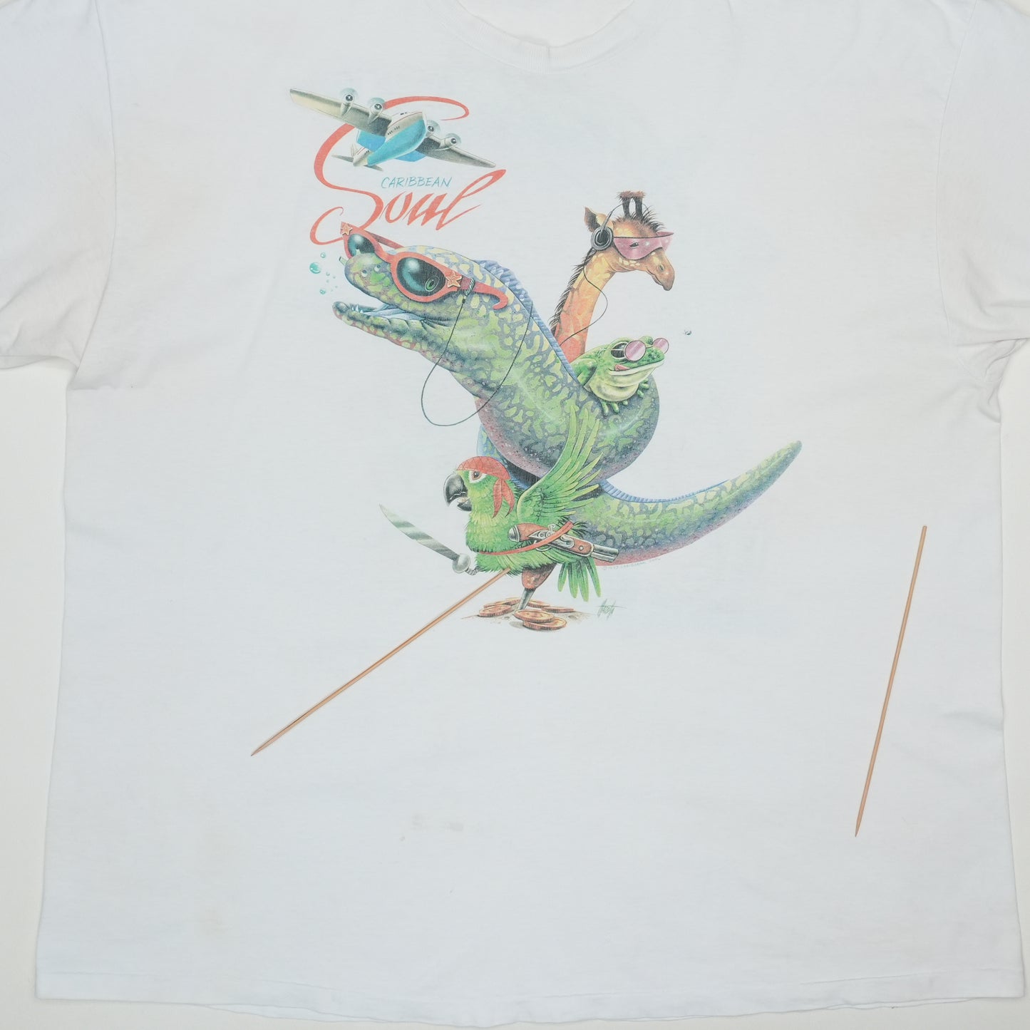 1994 Jimmy Buffett Caribbean Soul Shirt