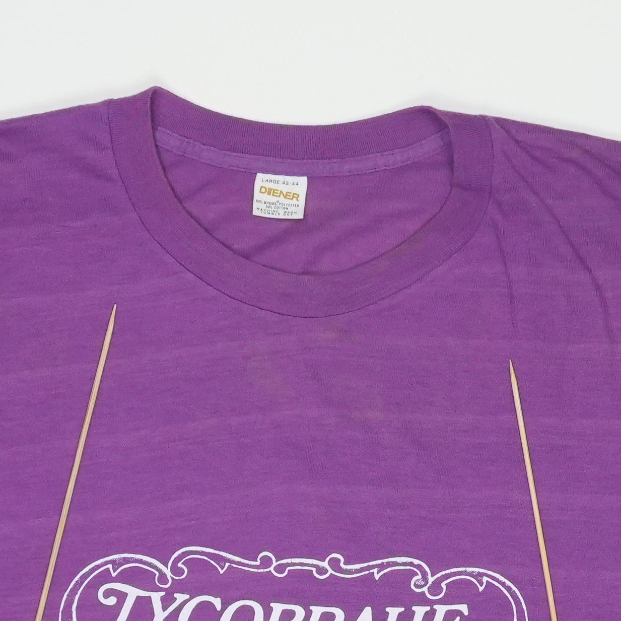 1974 Deep Purple Tycobrahe Crew Tour Shirt