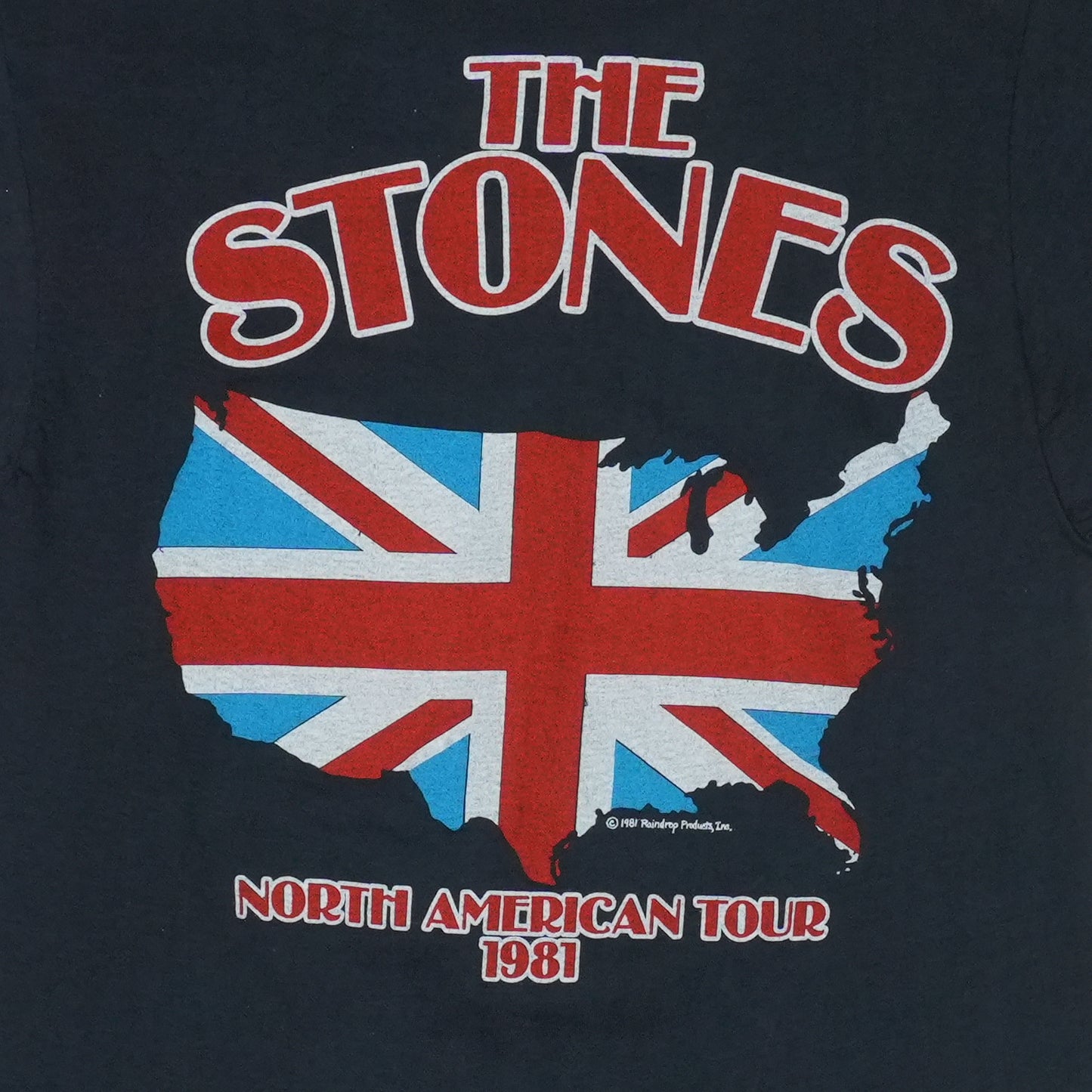 1981 Rolling Stones Tour Shirt