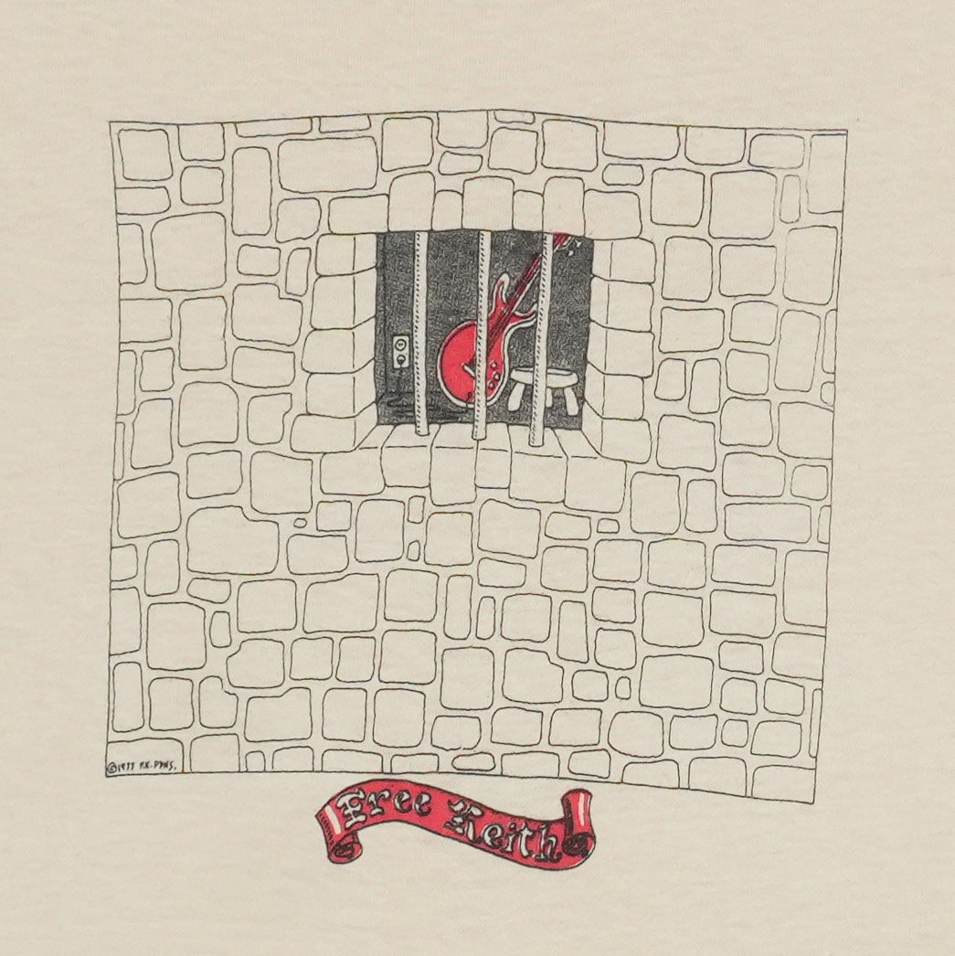 1977 Free Keith Richards Shirt