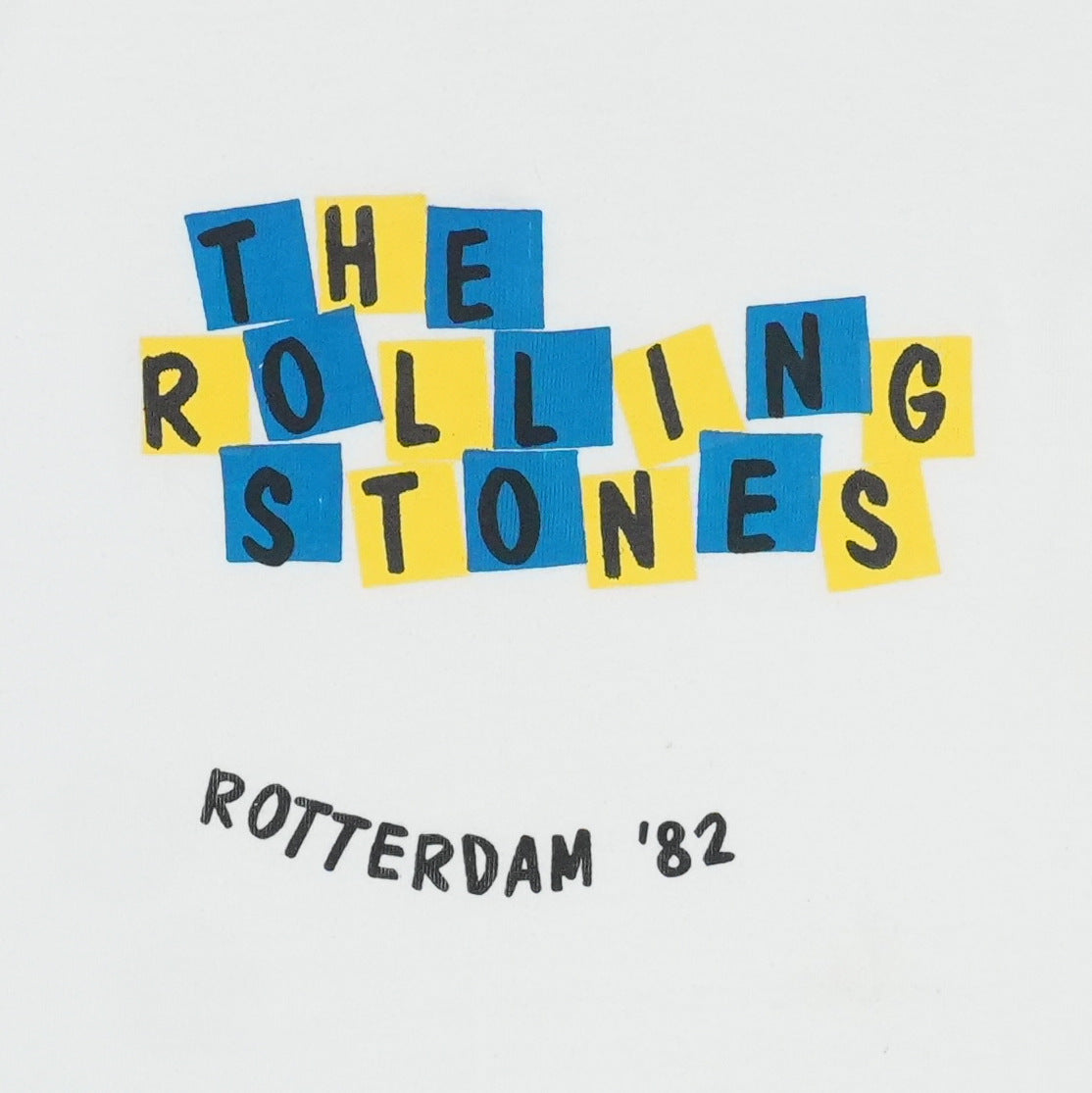 1982 Rolling Stones Rotterdam Concert Shirt