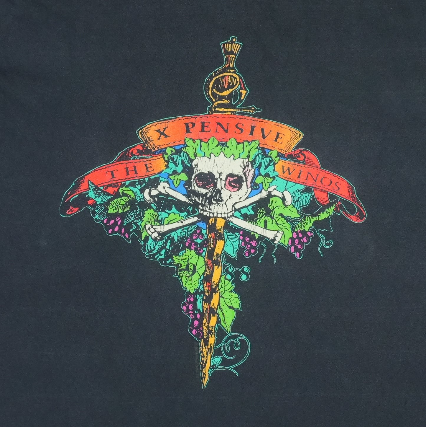 1992 Keith Richards X Pensive Winos Tour Shirt