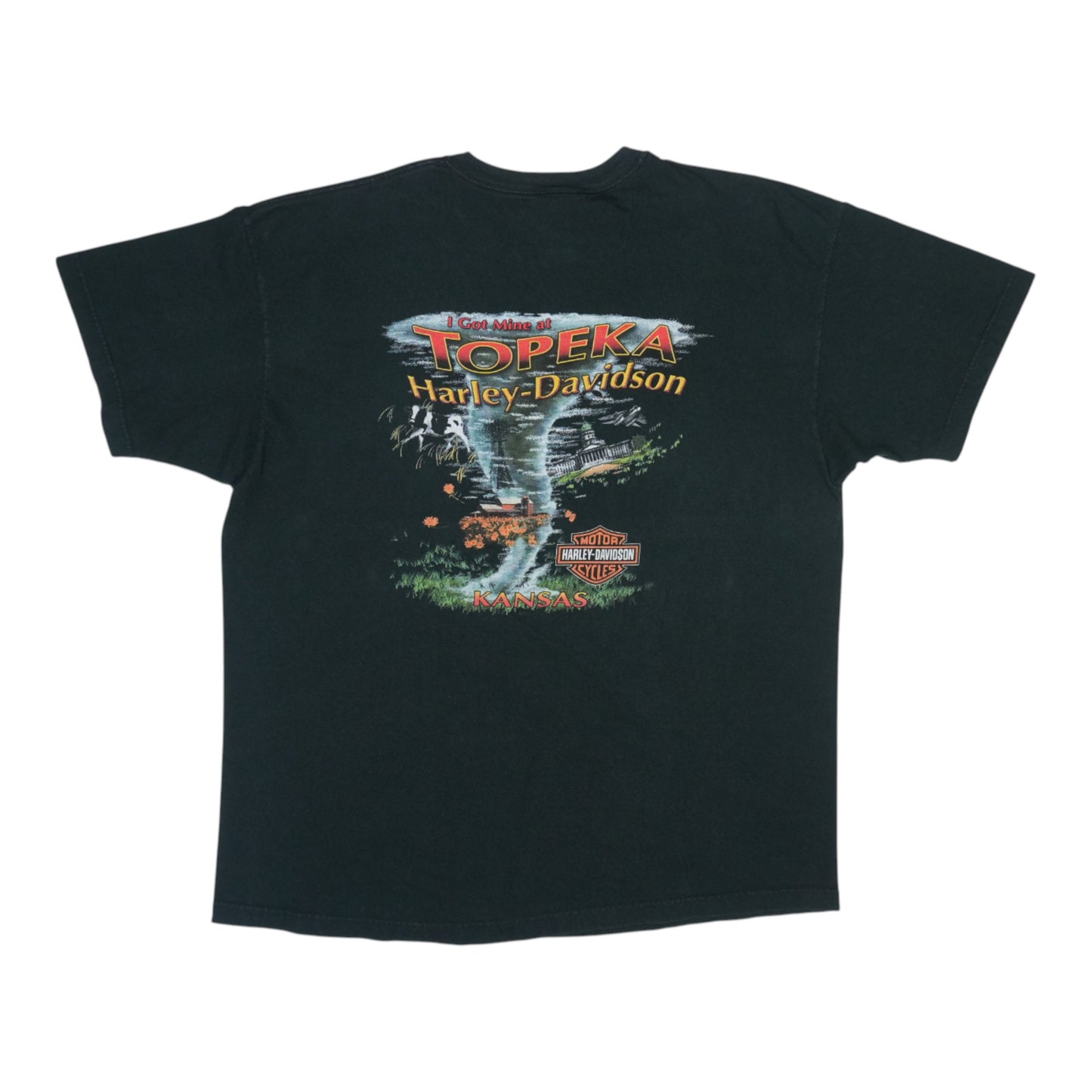 2001 Harley Davidson Kansas Shirt