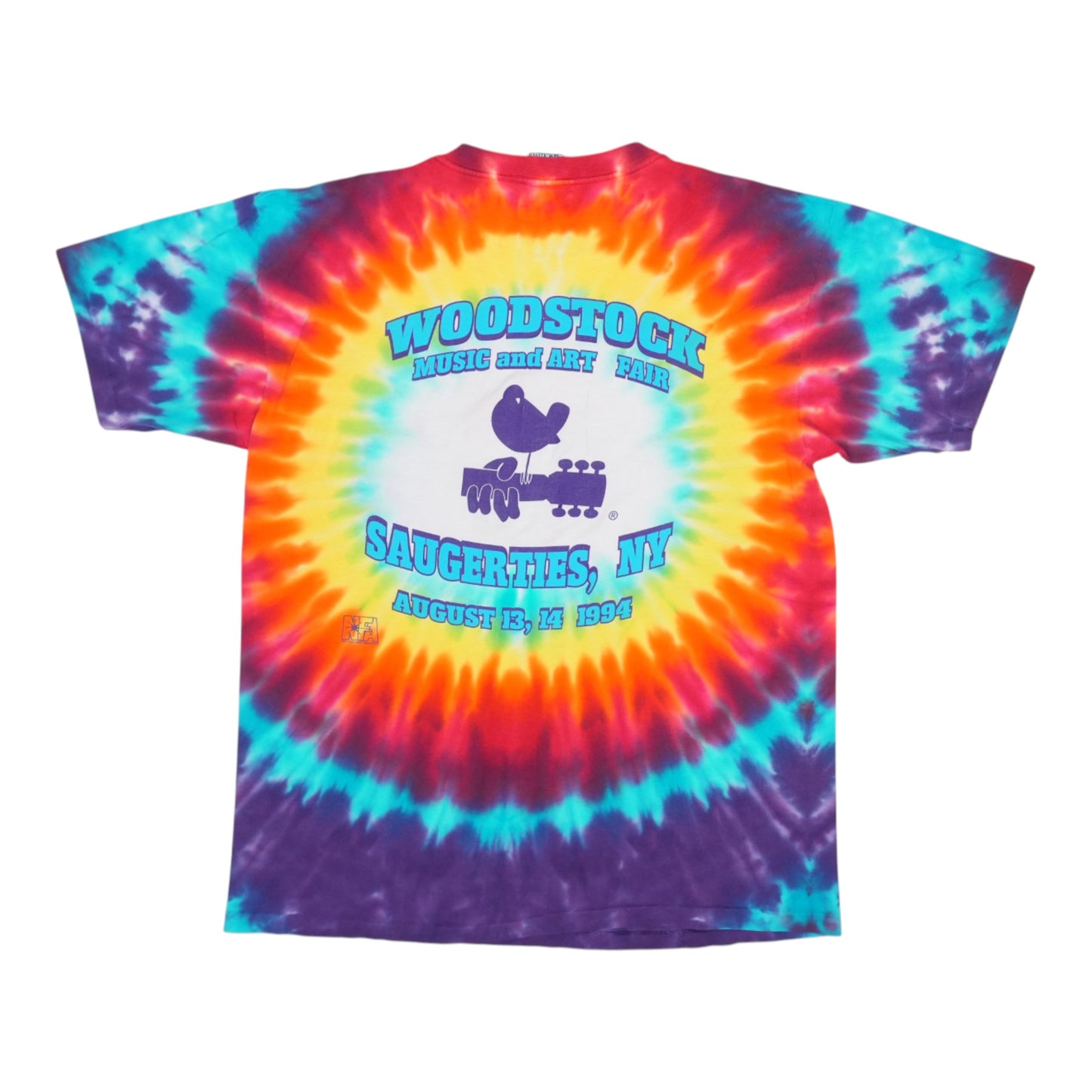 1994 Woodstock Music Festival Tie Dye Shirt