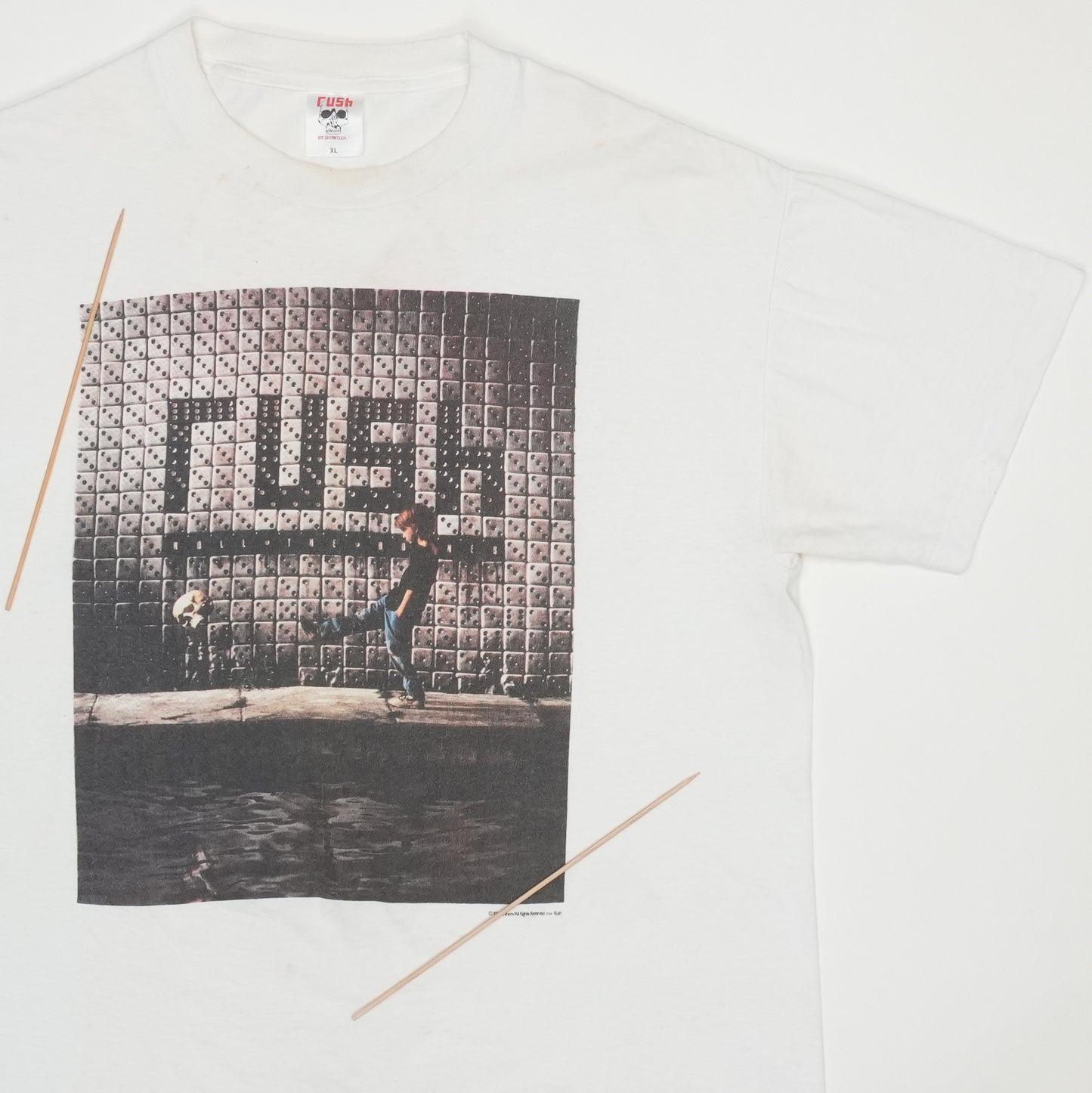 1992 Rush Roll The Bones Tour Shirt