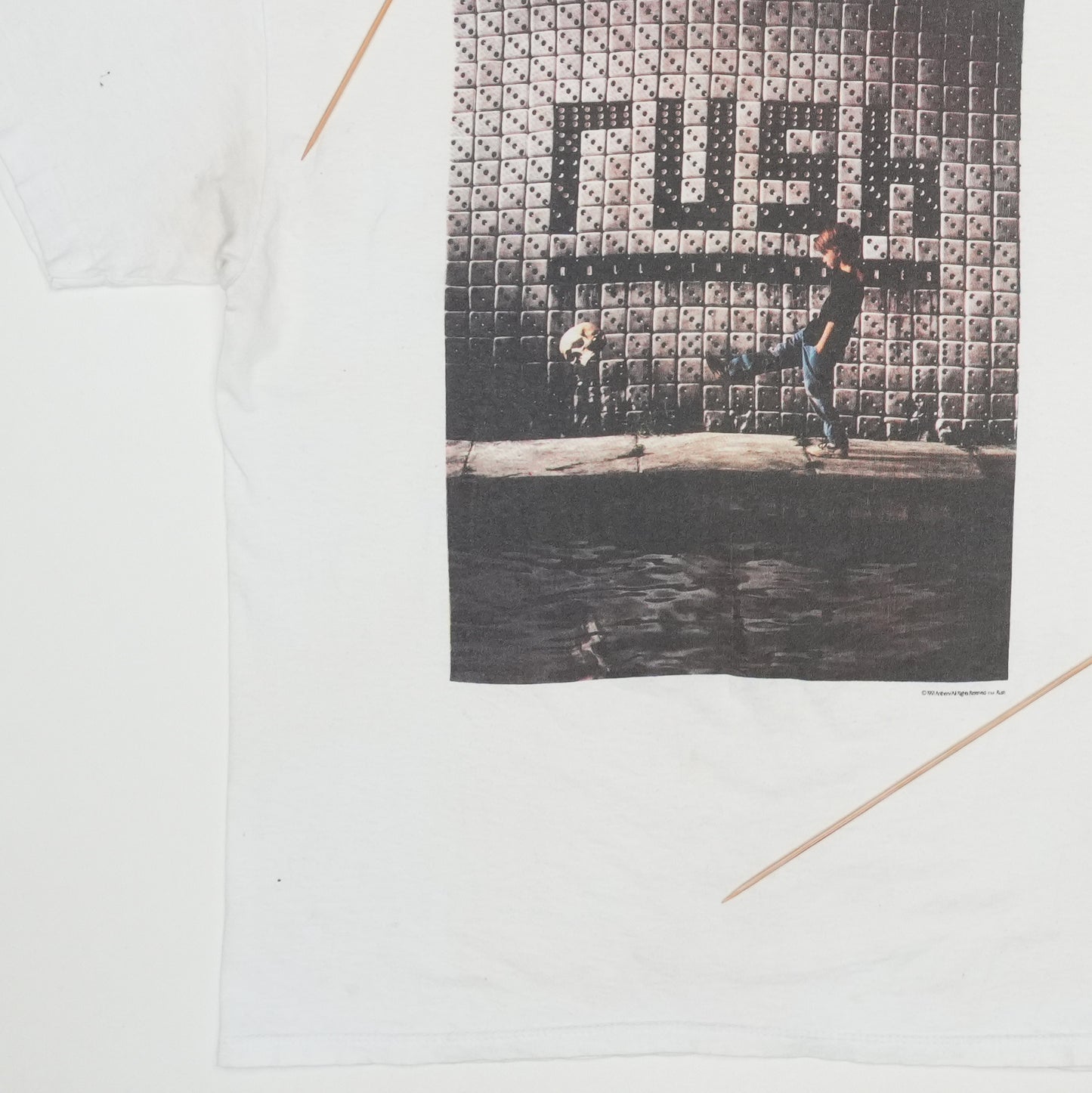 1992 Rush Roll The Bones Tour Shirt