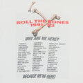 1992 Rush Roll The Bones Tour Shirt
