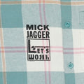 1987 Mick Jagger Let's Work Flannel Shirt