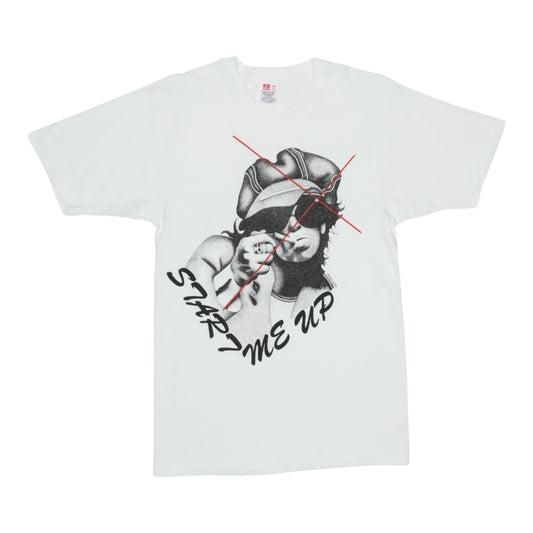 1990s Keith Richards Start Me Up Andrew Slayton Shirt