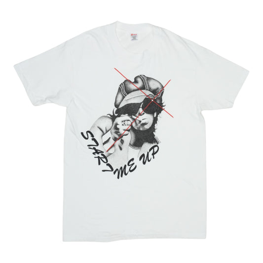 1980s Keith Richards Start Me Up Andrew Slayton Shirt