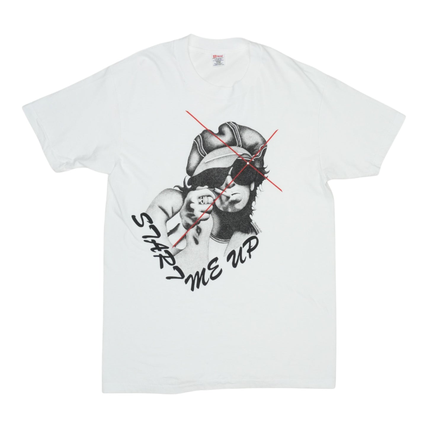 1990s Keith Richards Start Me Up Andrew Slayton Shirt