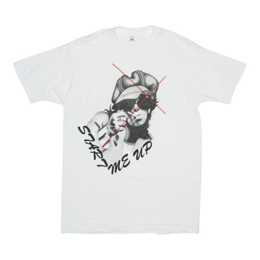 1990s Keith Richards Start Me Up Andrew Slayton Shirt