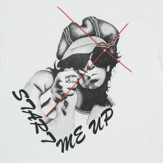 1990s Keith Richards Start Me Up Andrew Slayton Shirt