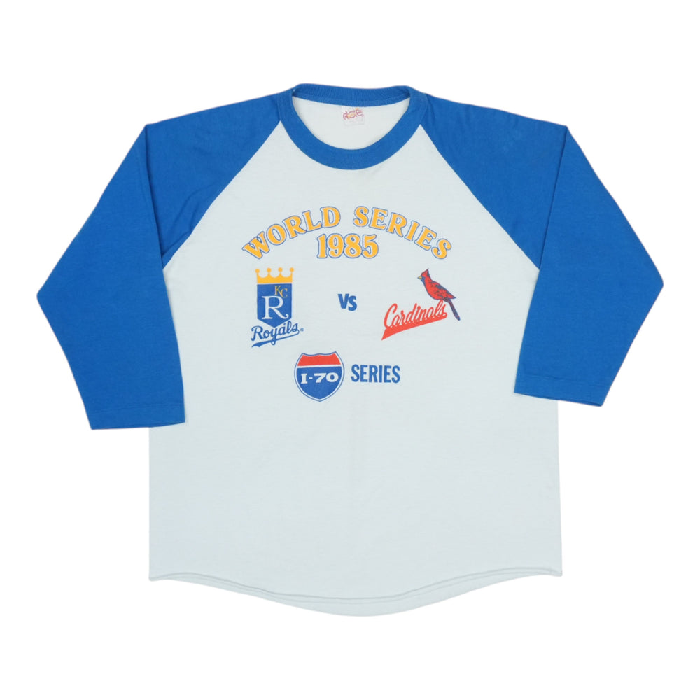 1985 Kansas City Royals I-70 World Series Jersey Shirt