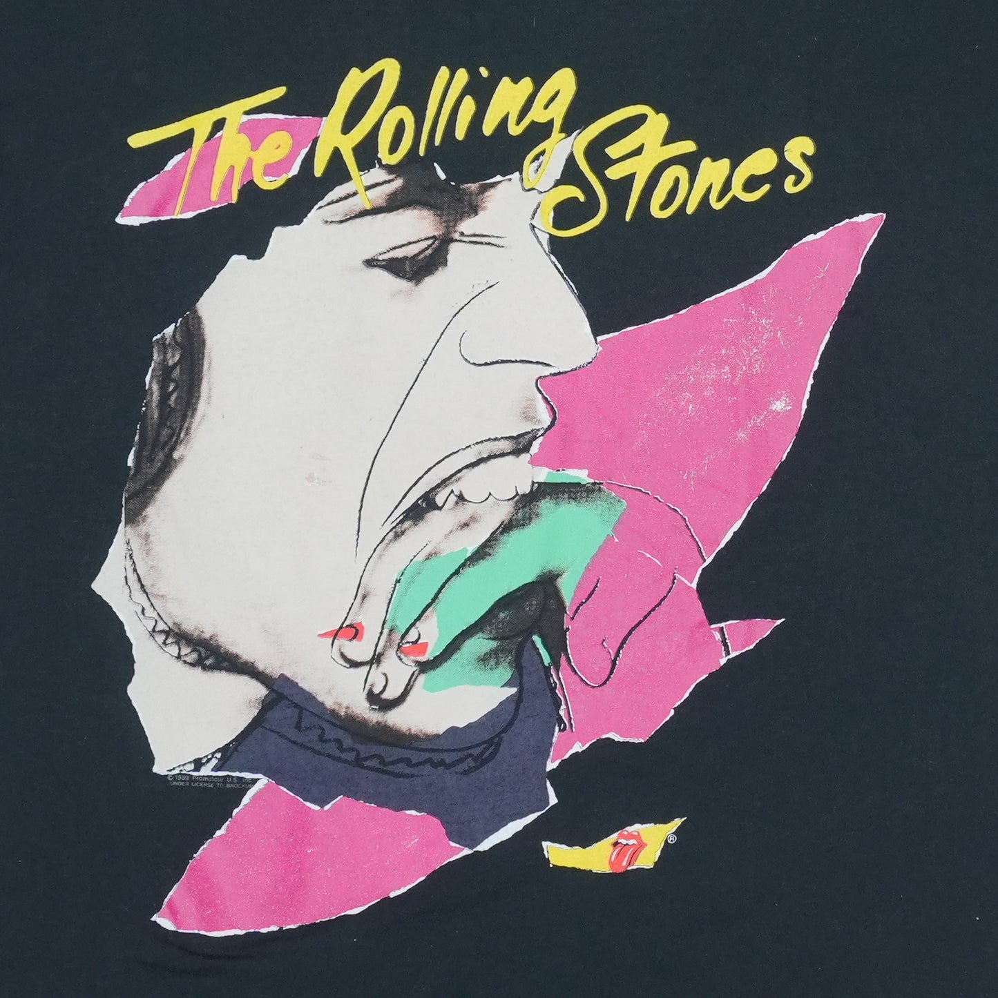 1989 Rolling Stones Steel Wheels Tour Shirt