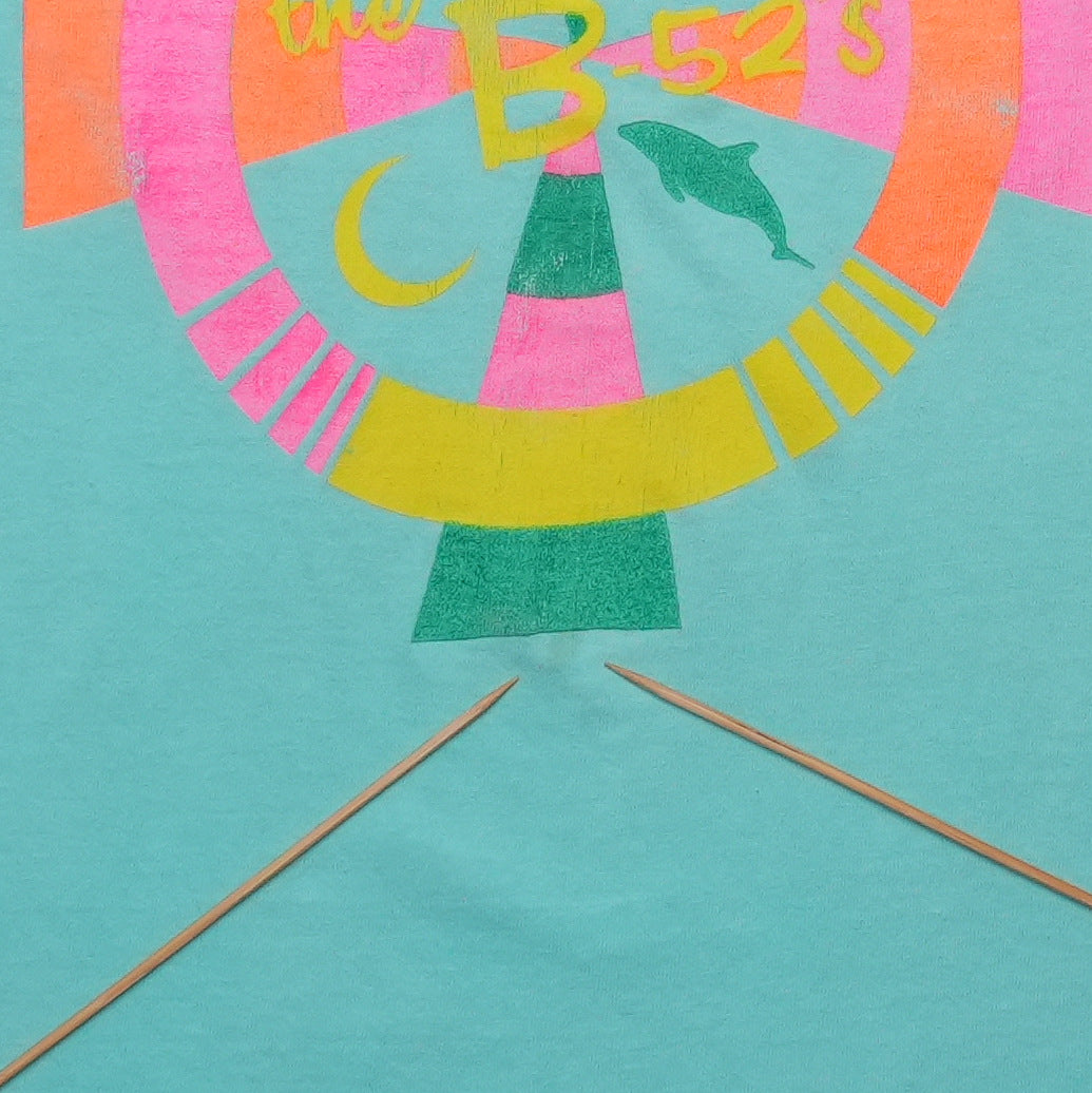 1980s The B-52's Tank Top Shirt Detail