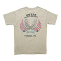 1989 Harley Davidson Owens Yakima Washington Shirt Back