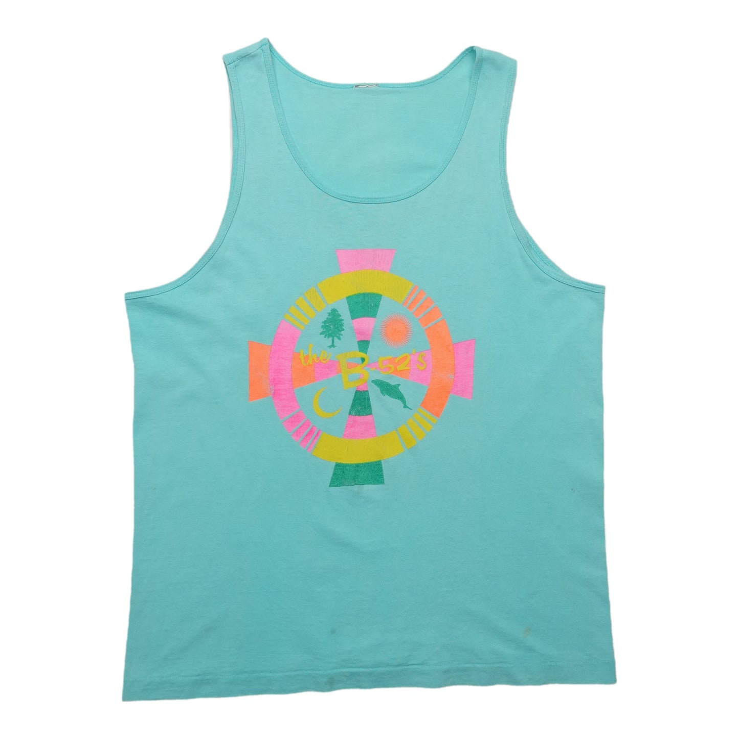 1980s The B-52's Tank Top Shirt Front