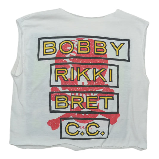 1980s Poison Band Photo Shirt Back
