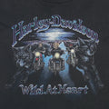 1990s Harley Davidson Englewood Colorado Wild At Heart Shirt Front Detail 1